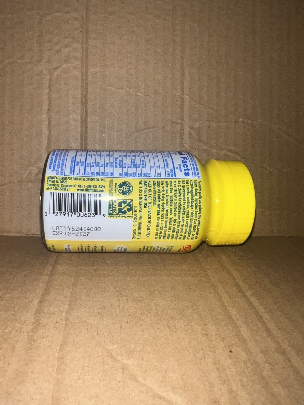 GUMMY MULTIVITAMIN Lil Critters Paw Patrol Qty: 60ct & 70ct