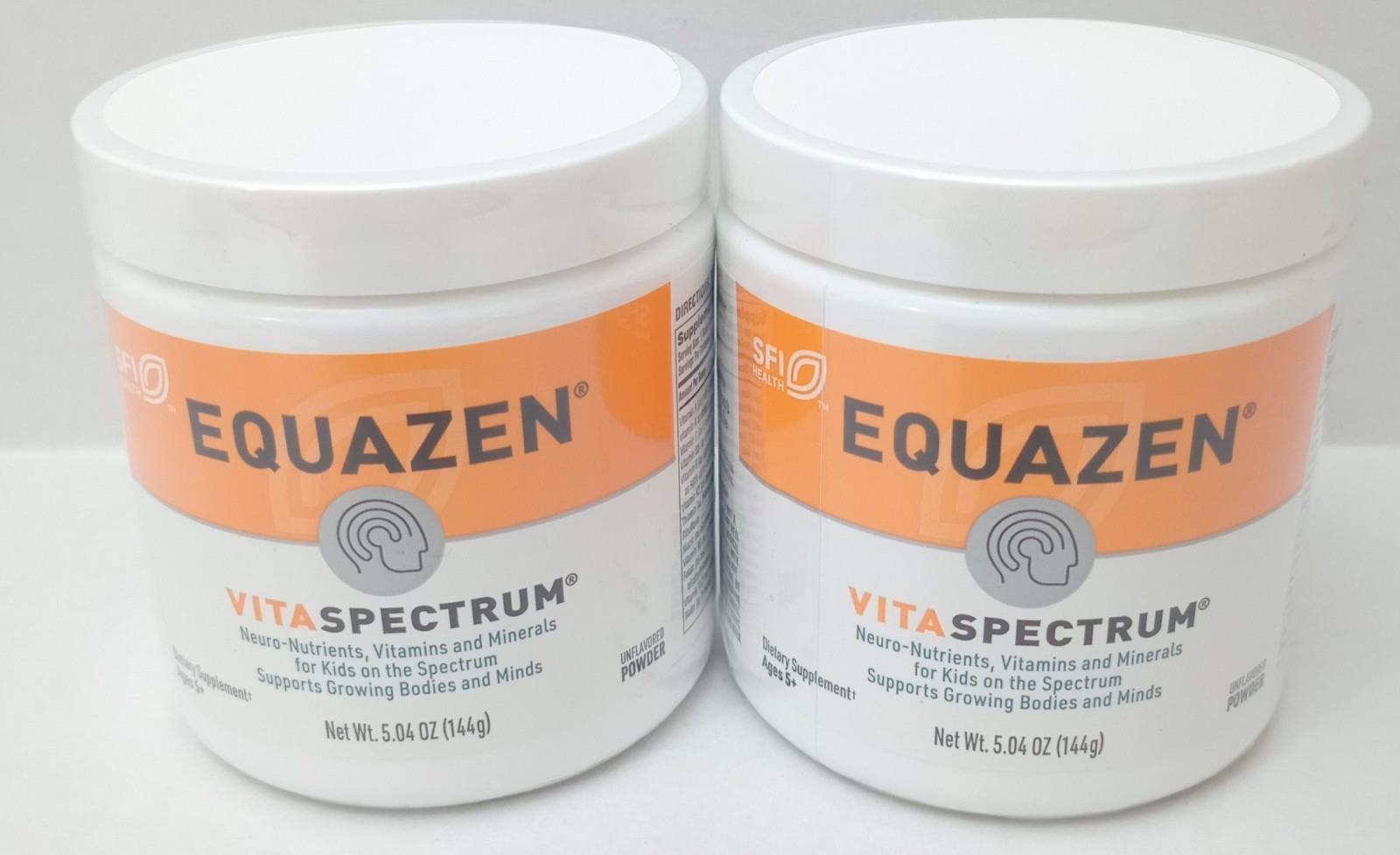 2x Equazen Vitaspectrum ADHD Powder 5.04oz Improves Focus Mood ~ see EXP DATE!~