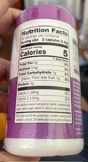 Juice Plus+ Essentials BERRY BLEND Fruit & Veg Juice Powder (120 Caps) – 01/27!
