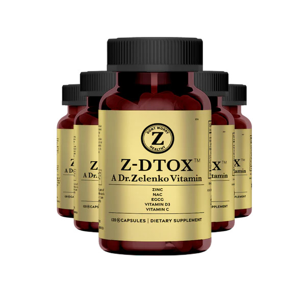 Z-DTOX: NAC, ZINC, ECCG, VITAMINS C and D. A Dr. Zelenko Kosher Vitamin Z-stack