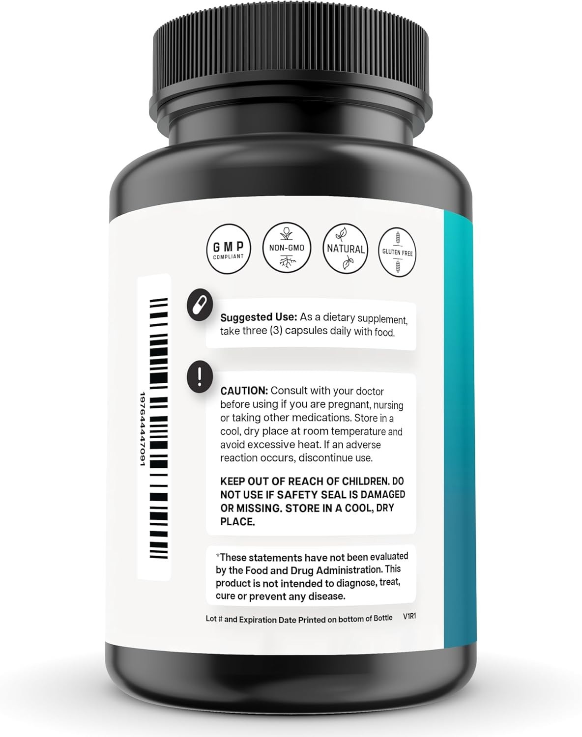 Mini Fish Oil Softgels 1500mg – Odorless Burpless Omega-3 Easy to Swallow