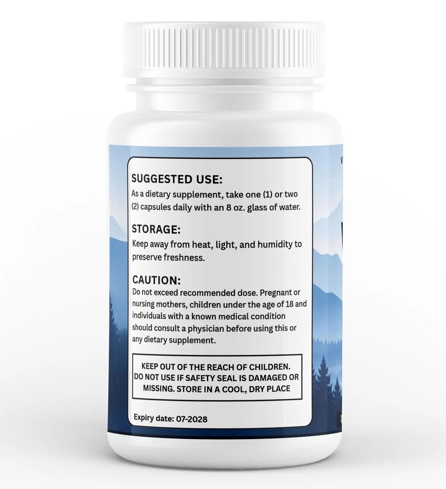 (5 Pack) Vigor Peak+ Advanced Male Max Support Supplement Vigorpeak 60 Capsules