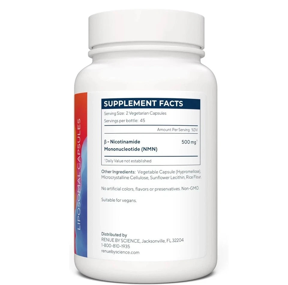 Renue By Science Lipo Supplement – 90 Capsules Anti-Aging Wellness Formula