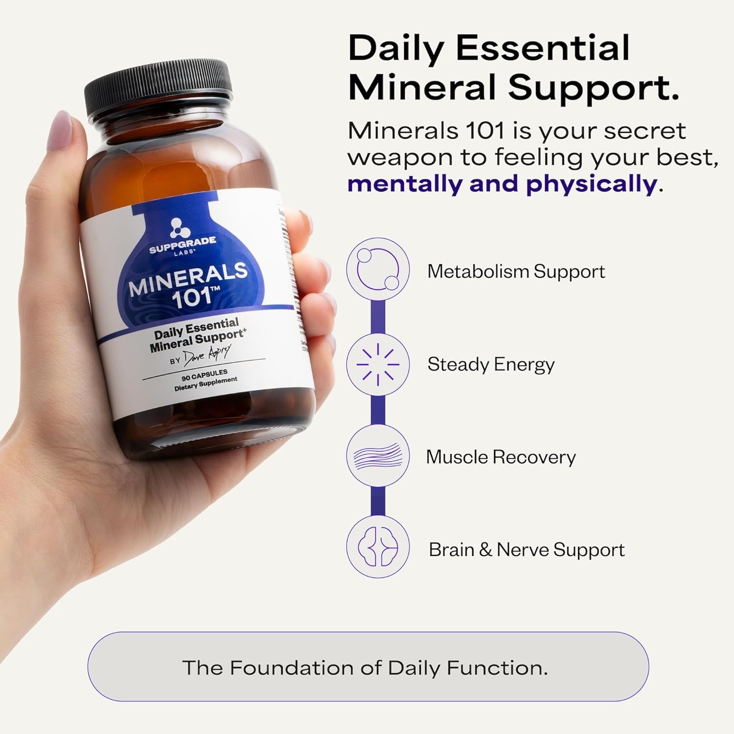Suppgrade Labs Minerals 101 90 Capsules Daily Essential Mineral Month Support