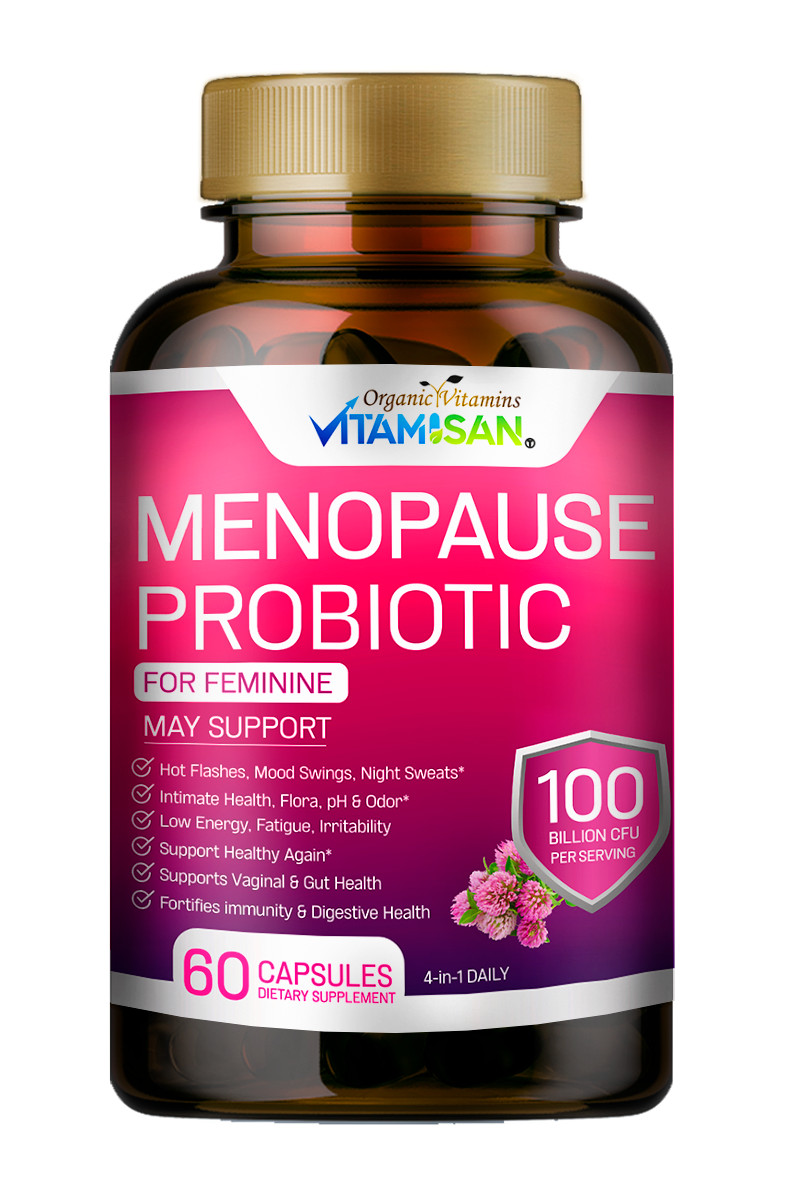 Balance For Women Menopause PMS Relief Hot Flashes Supplement Pills Probiotic