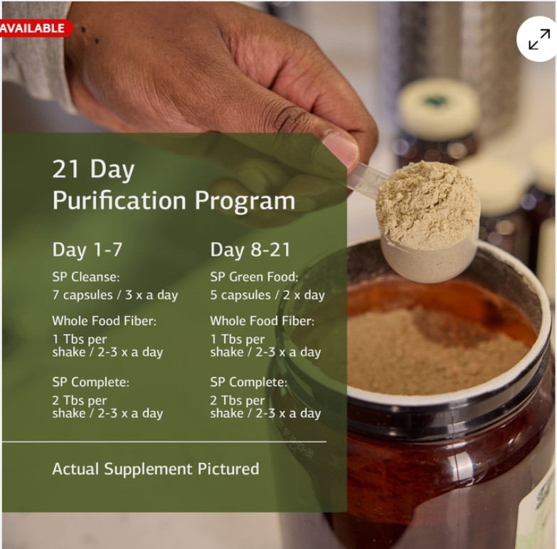 Standard Process Purification Kit with SP Complete and Whole Food Fiber
