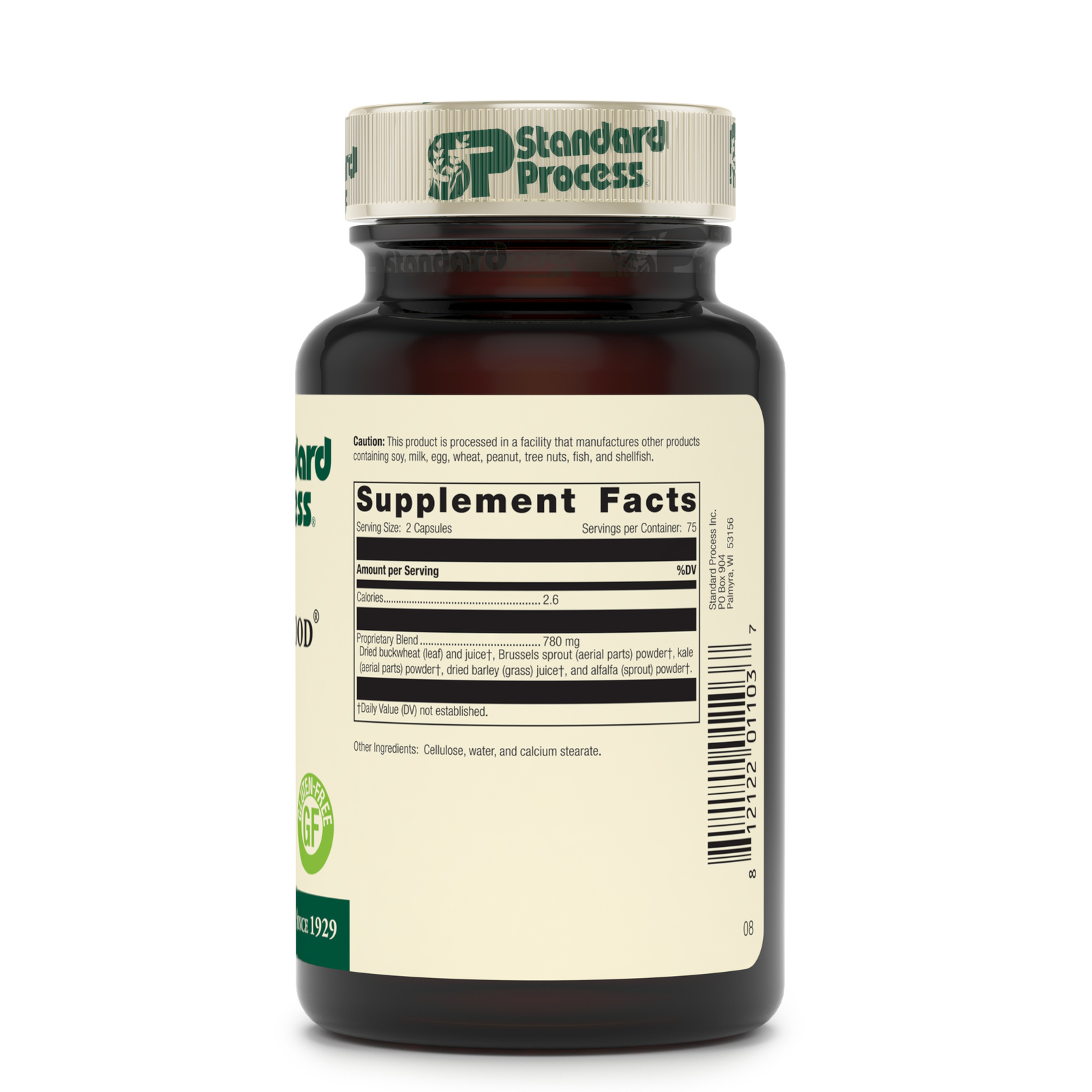 Standard Process – SP Green Food – 150 Capsules
