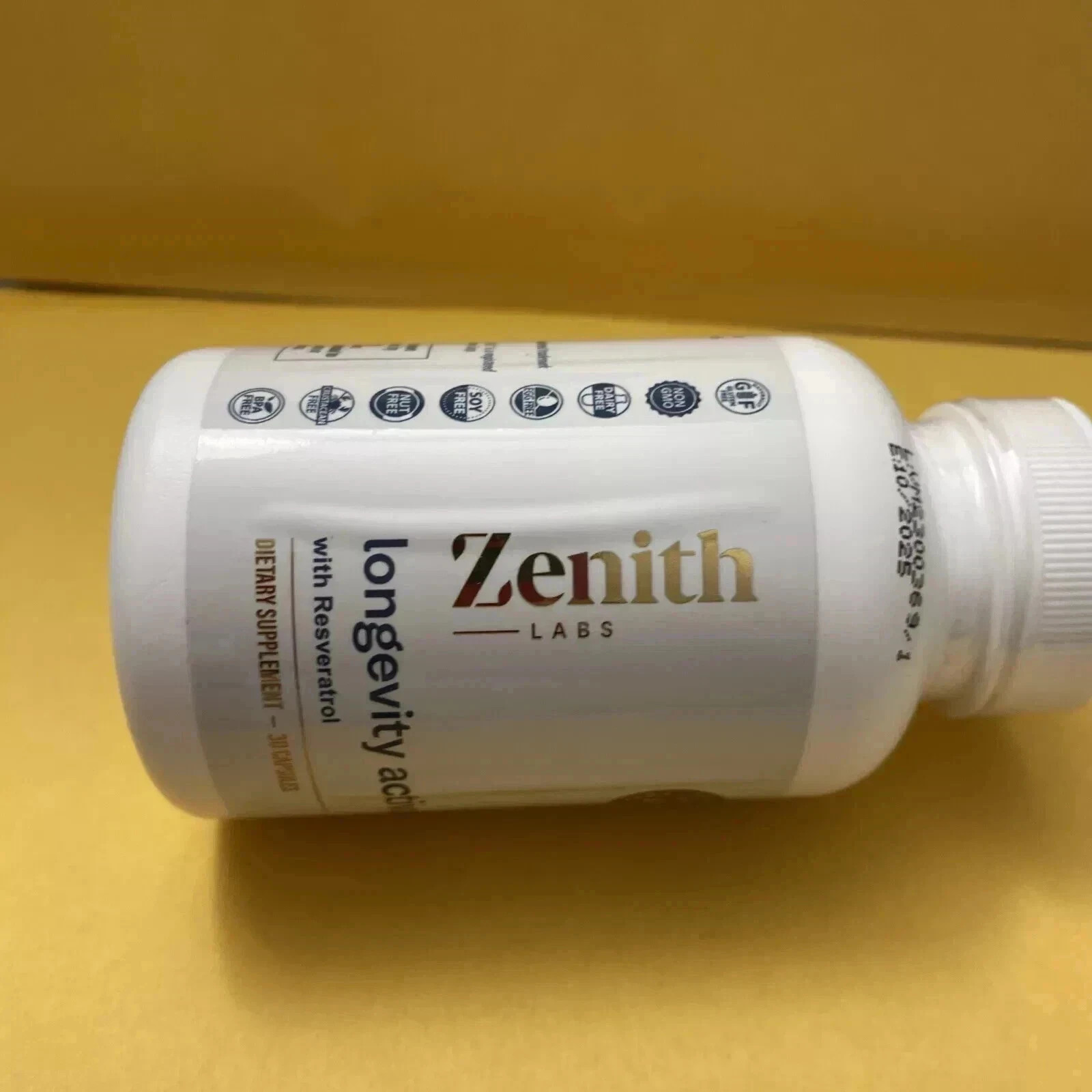 Zenith Labs Longevity Activator w/ Resveratrol 60 Capsules Supplement, Pack of 1