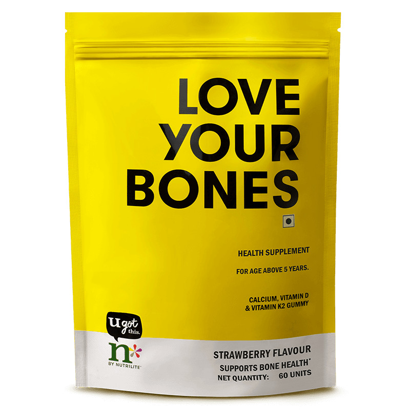 Nutrilite™ Love Your Bones Calcium, Vitamin D and Vitamin K2 Gummy | 60 Gummies