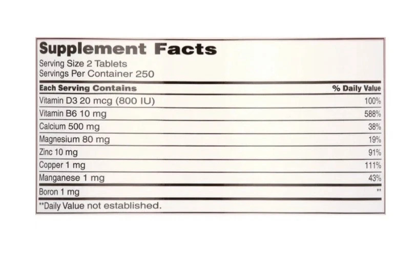 2 X Kirkland Signature Calcium Citrate Magnesium Zinc 500X2=1000 Tab EXP 01/29