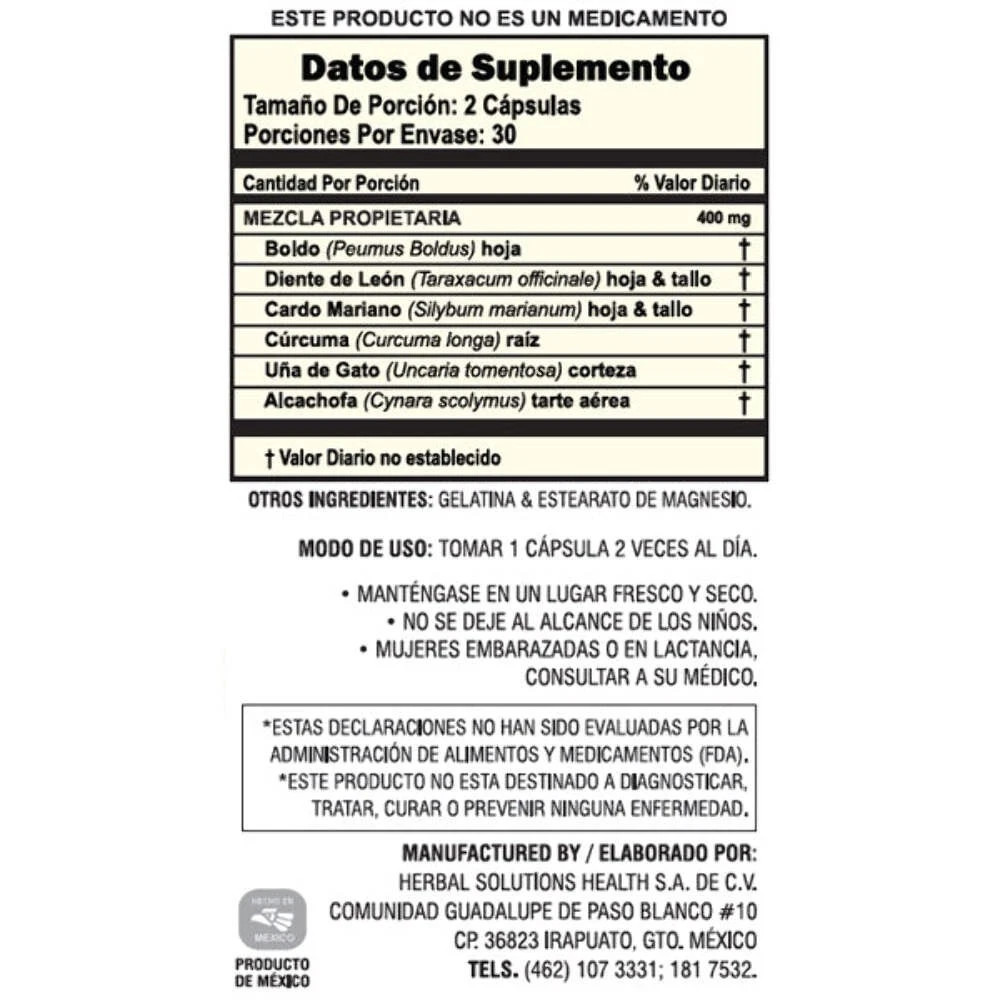 Herbal Solutions Livex Plus – Comprehensive Liver Support-Liver detox-capsules