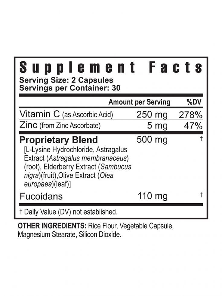 Youngevity Dr. Wallach FucoidZ – ZRadical™ Fucoidan Extract – 60 Capules