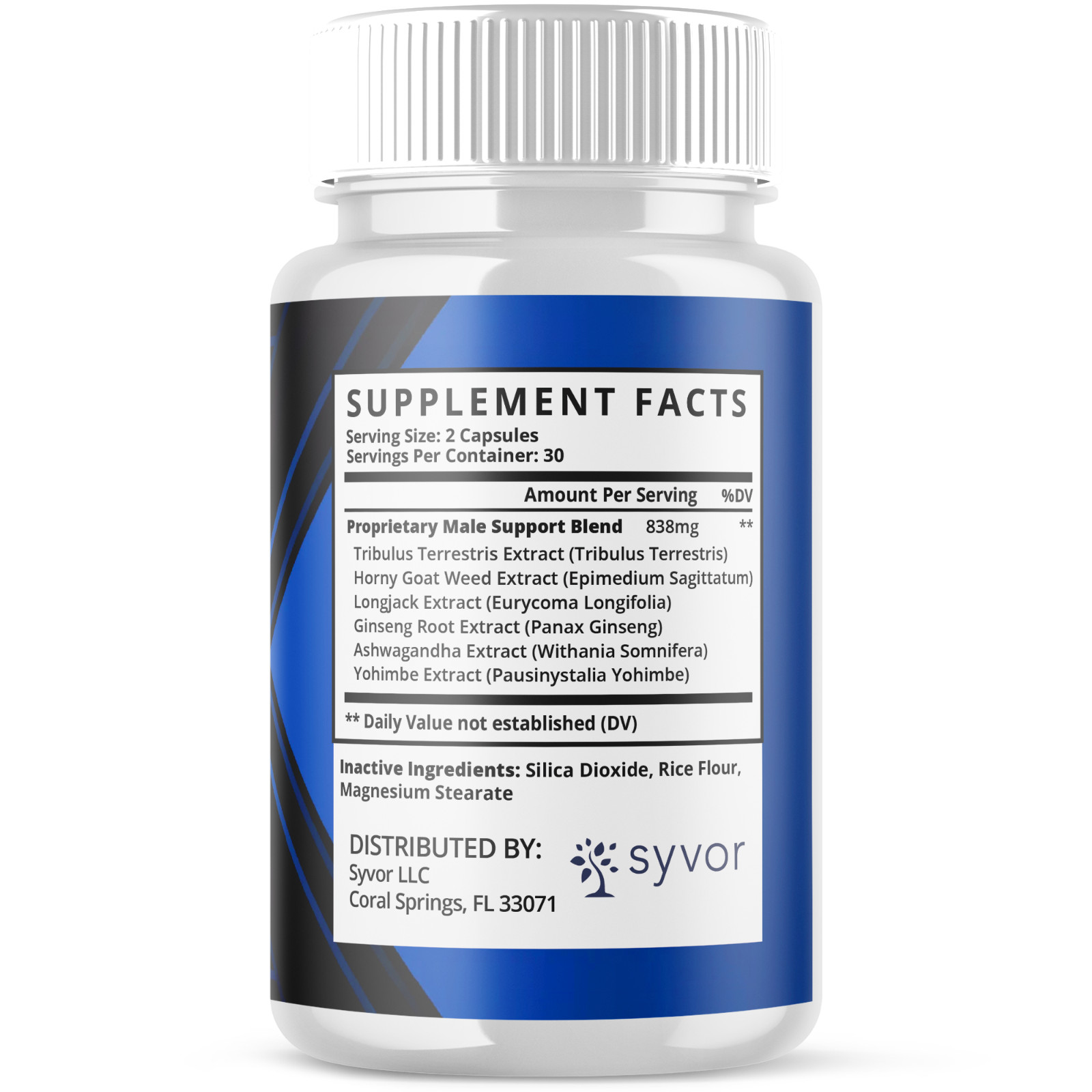 (1 Pack) Vapofil Advanced Male Pills Vapo Fil Formula Supplement 60 Capsules