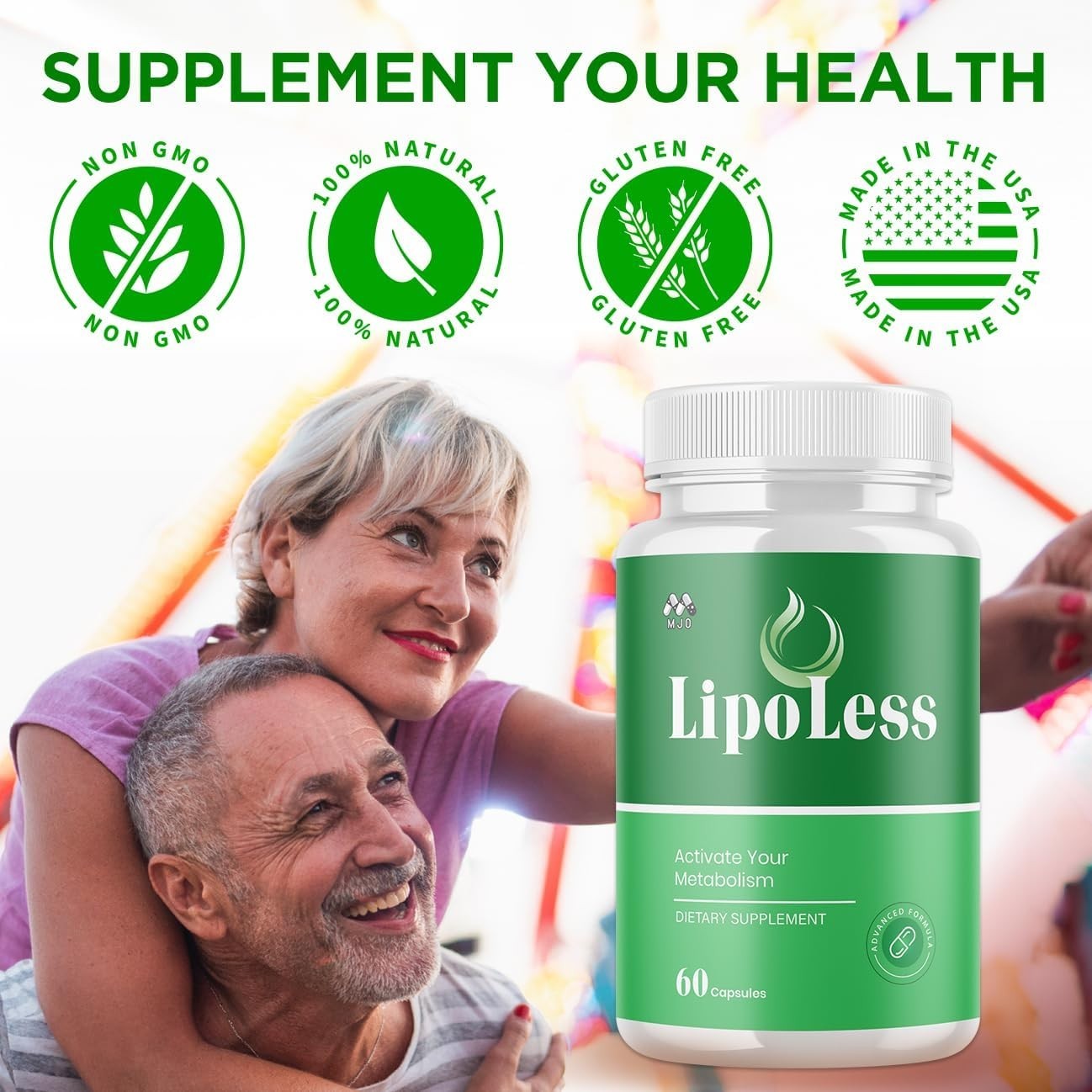 5PK LipoLess Weight Management & Energy Support Supplement Himalayan Pink Salt
