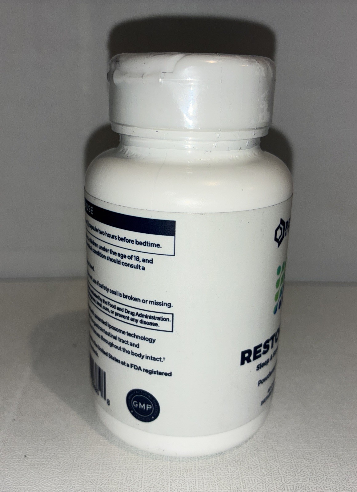 Renue By Science Restore PM Sleep & Stress Support/ Powdered Liposomes 60 Caps