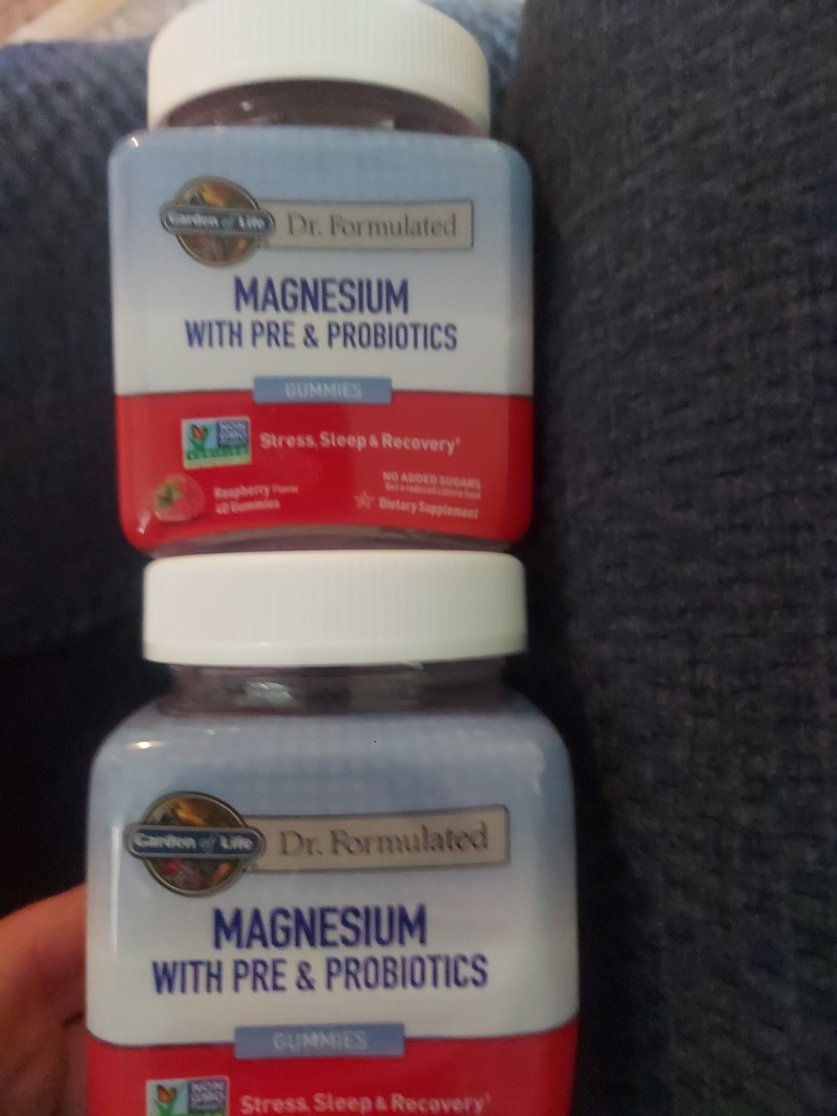 Magnesium Pre & Probiotic Gummies 40 X 2 Lot Of 2 Garden of Life Exp 11/26