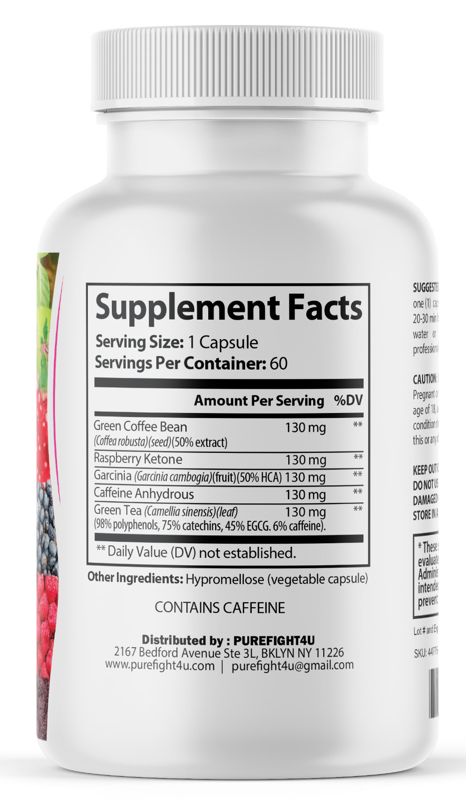 Femme Lean Ultra Capsules, Weight Management Support – 2 Bottles