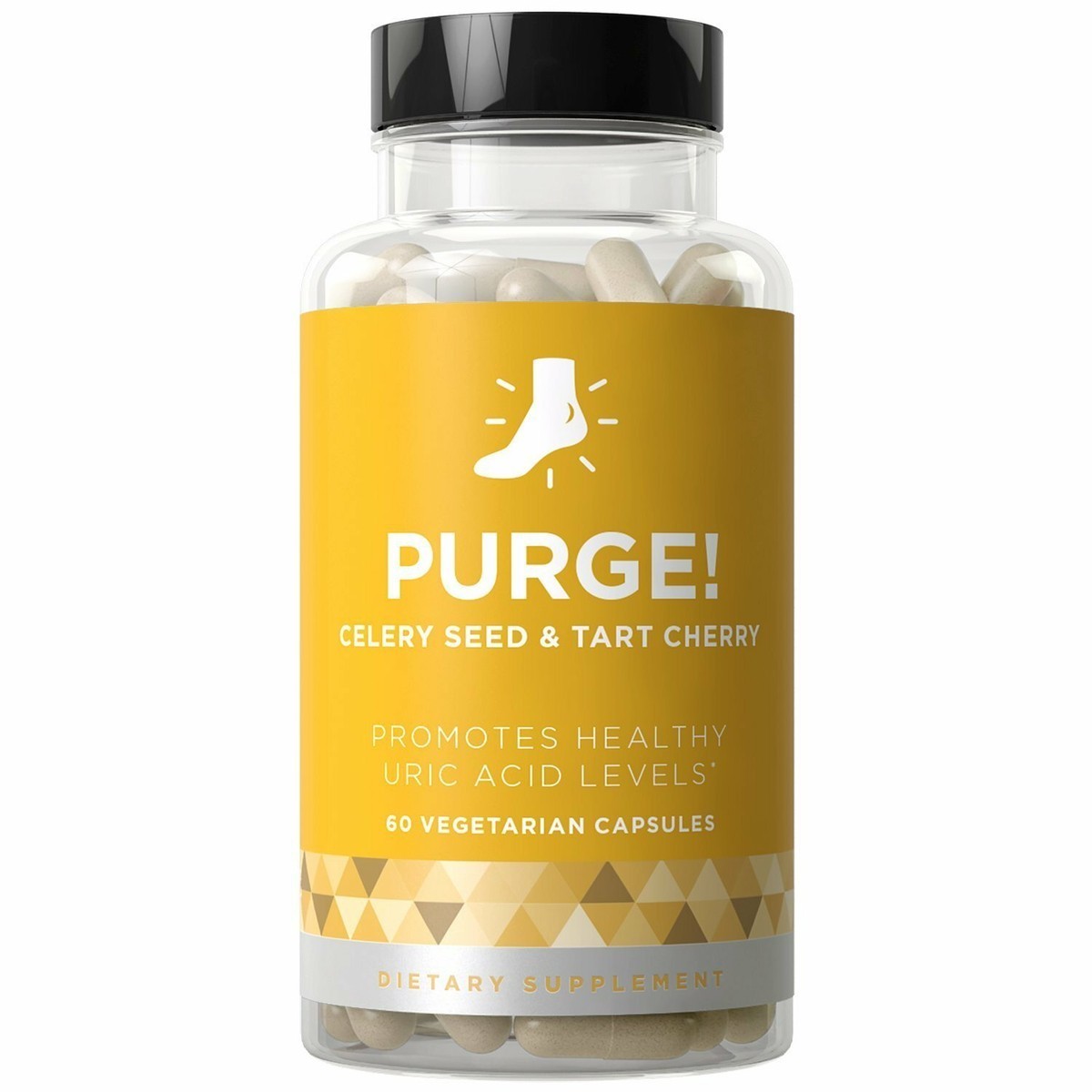 Eu Natural Purge Uric Acid Flush Detox Cleanse Joint Support Tart Cherry 60 Caps
