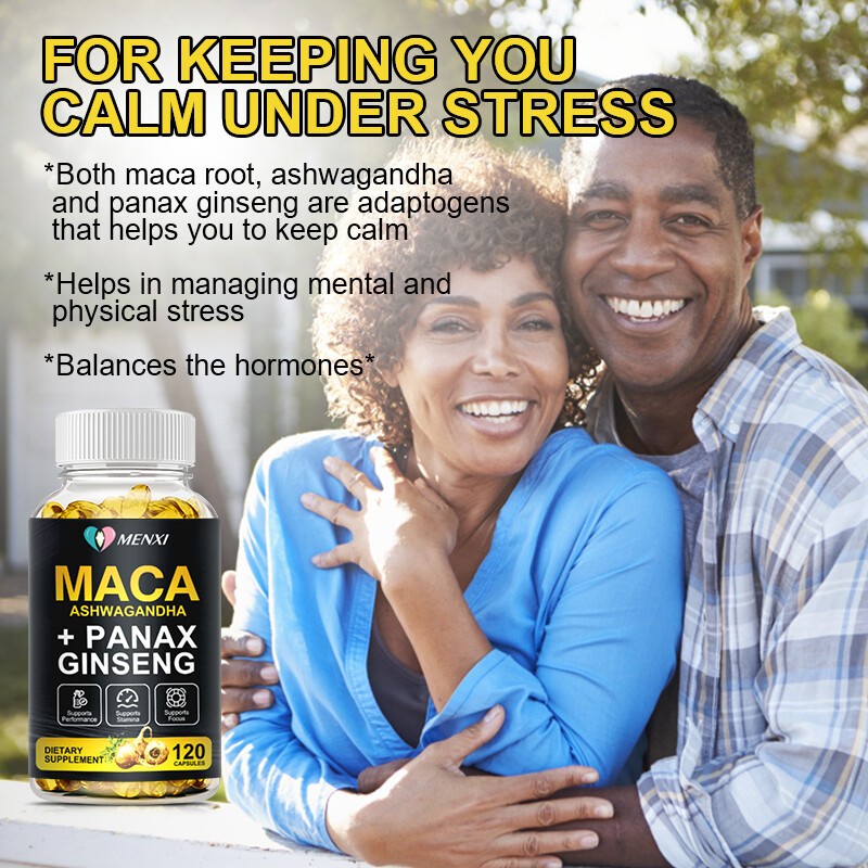 MACA Male Enhancement Bigger Thicker Stronger Sex Pills Boost for man 120 Caps