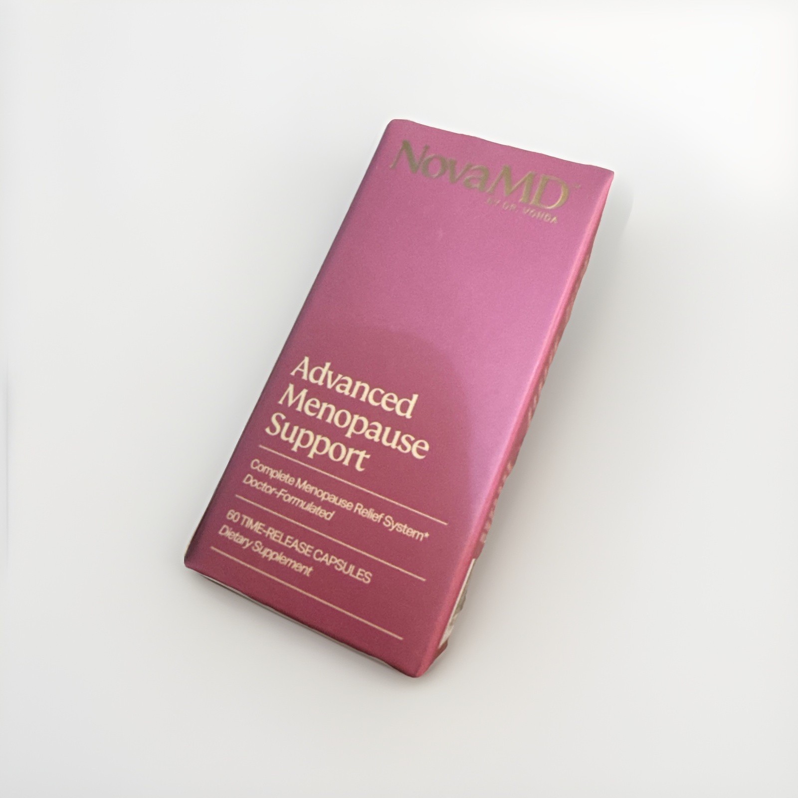 NOVAMD Clinically Proven Menopause Supplement EXP: 05/2026
