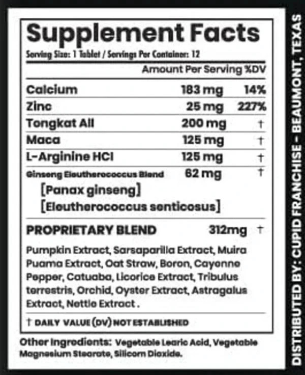 ROUND 20 EXTREME Male Enhancement Support Supplement – 12 Capsules