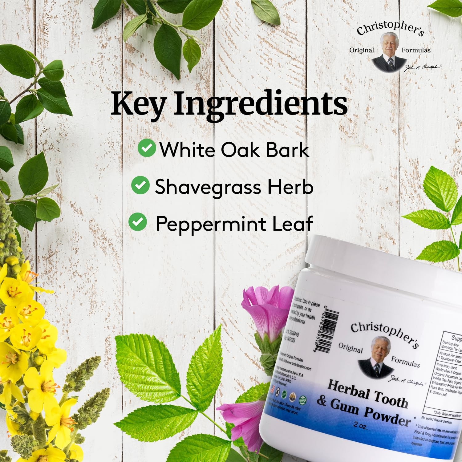 Christopher’s Original Formulas Herbal Tooth and Gum Powder
