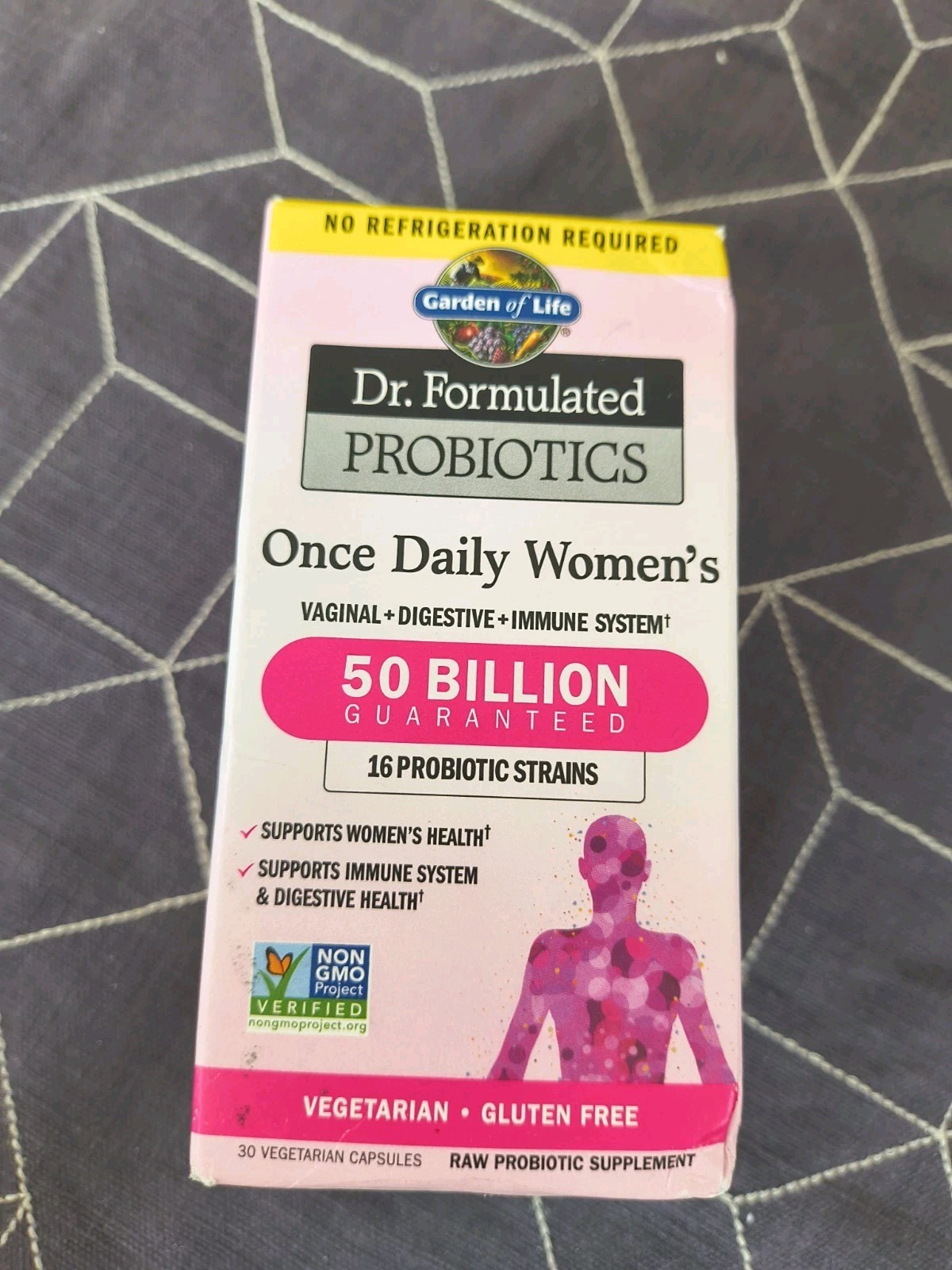 Garden of Life Dr. Formulated Probiotics Once Daily Women 30Caps Bb 3/31/27