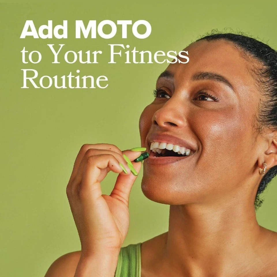 2 PACKS– O Positiv Moto Women’s Metabolism Support Energy&Curb Craving Vegan 60