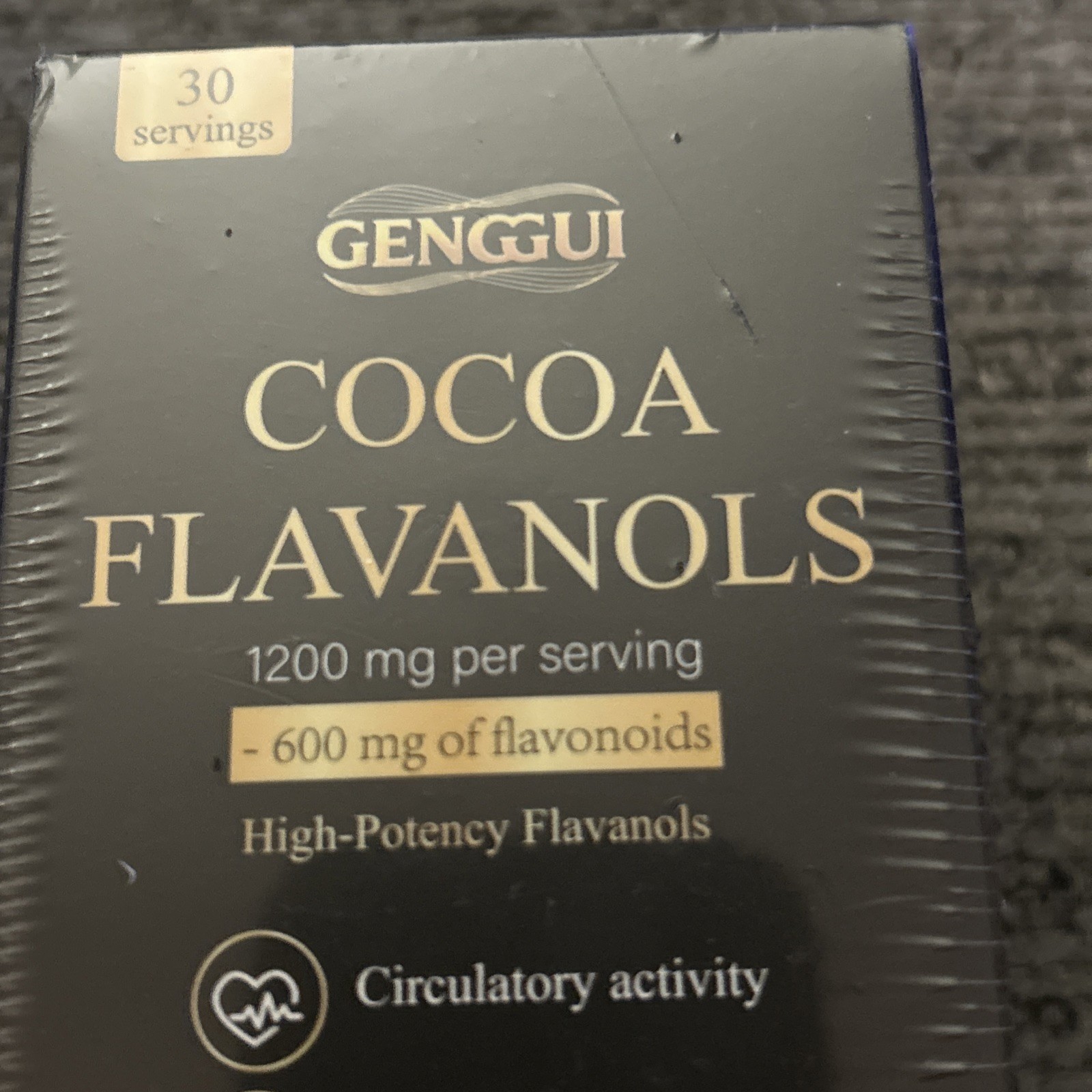 New High Flavanol Cocoa Powder Supplement 1200mg Flavanols Complex 10/27