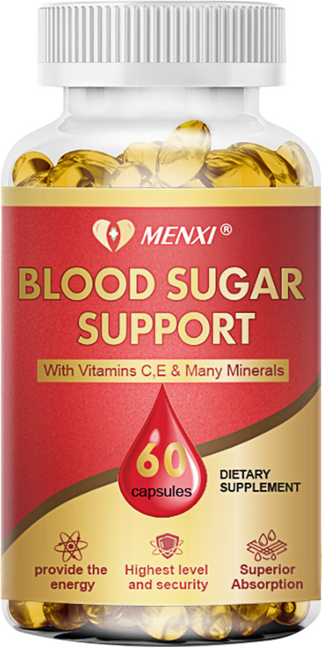 60/120/240 Blood Sugar Complex Capsules w/ Cinnamon, Bitter Melon & Chromium