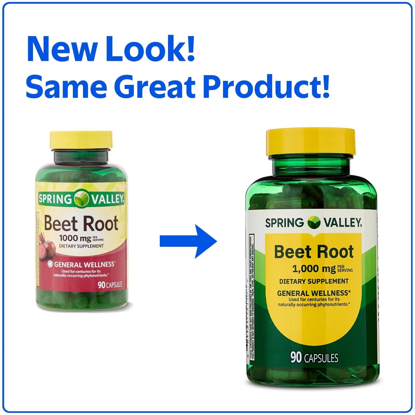 Beet Root 1000 Mg Superfood Energy Endurance General Wellness Support, 90 Caps