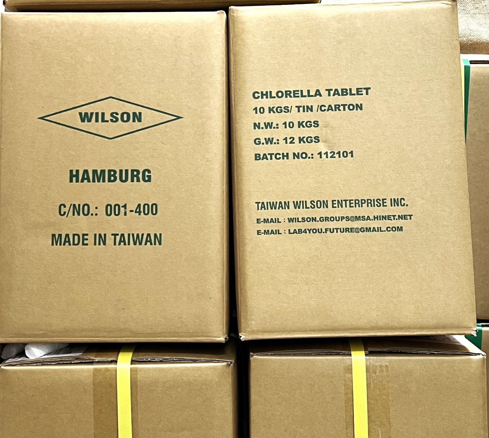 Full Nutrition (Chlorella + C.G.F + Spirulina): 3 in 1 tablets: Taiwan Factory +