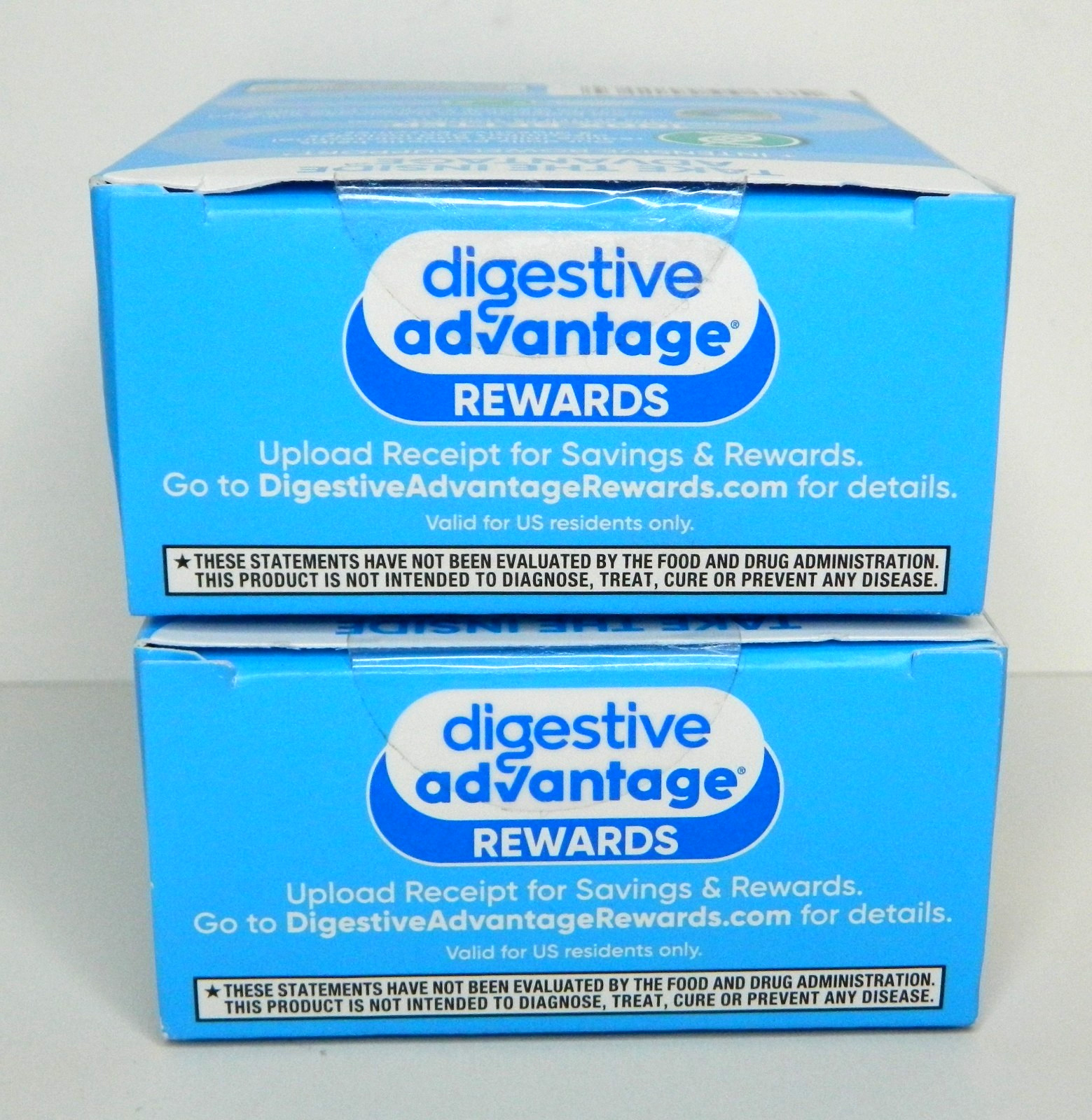 2 Digestive Advantage Probiotics + Intensive Bowel Support 32 Capsules Exp 11/26