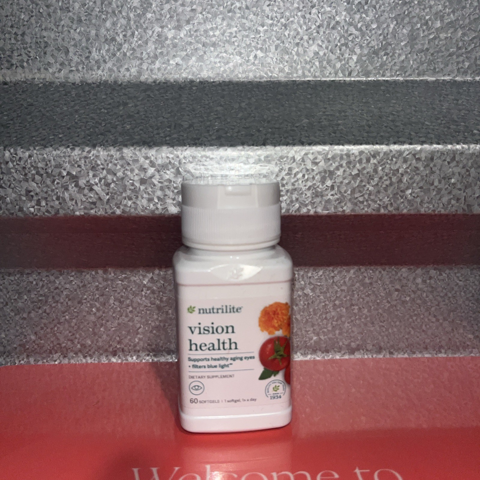 Nutrilite Vision Health Dietary Supplement 60 Softgels, Exp 03/2028 New Sealed