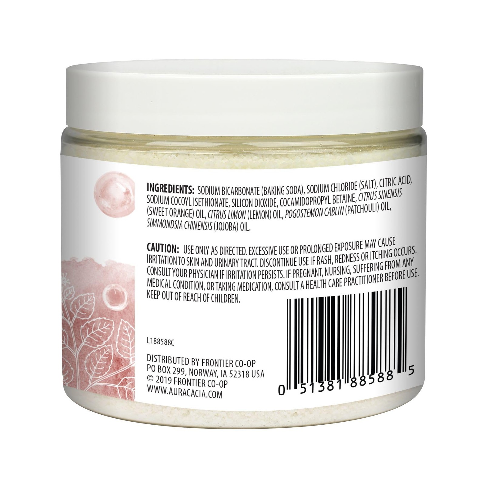 Aura Cacia Peaceful Patchouli and Sweet Orange Aromatherapy Foam Bath 14 Fl Oz