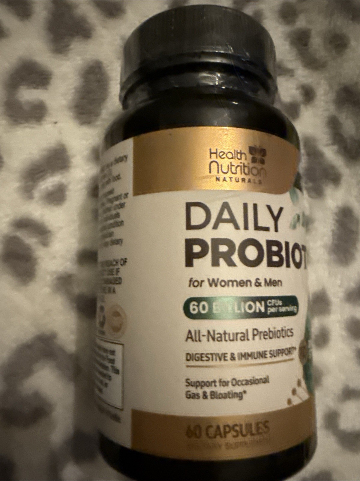 Probiotics 60 Billion CFU + 10 Strains – Daily Probiotic Lactobacillus Blend Gut