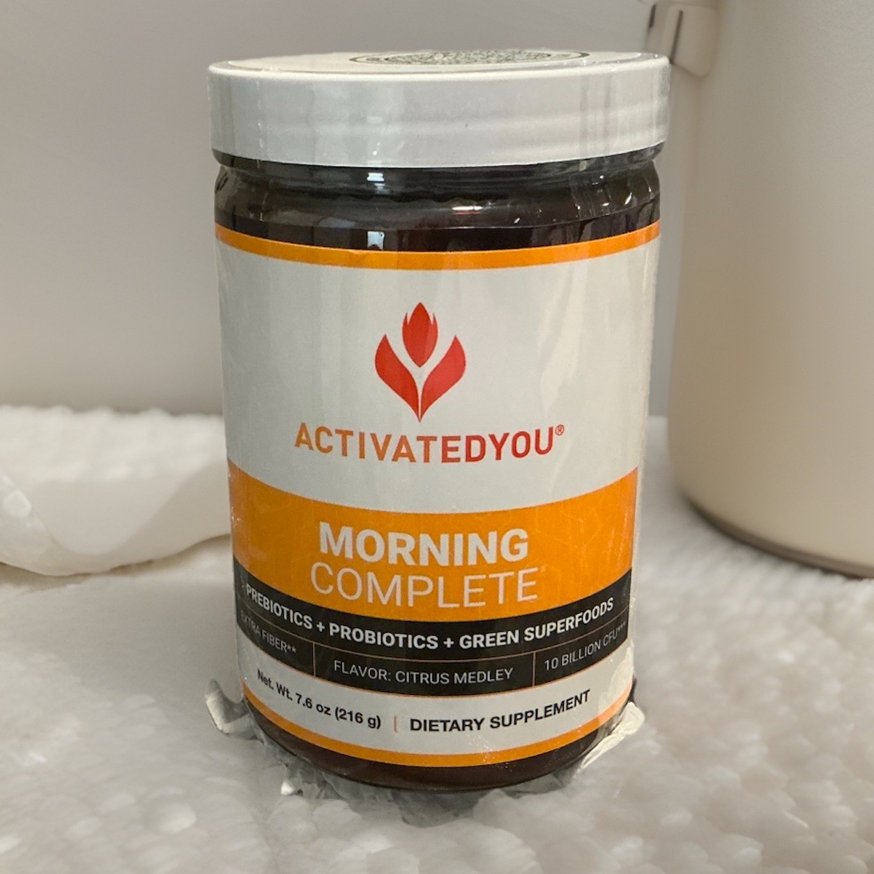 Authentic-Morning Complete Nutritional Supplement Citrus Medley. Superfood