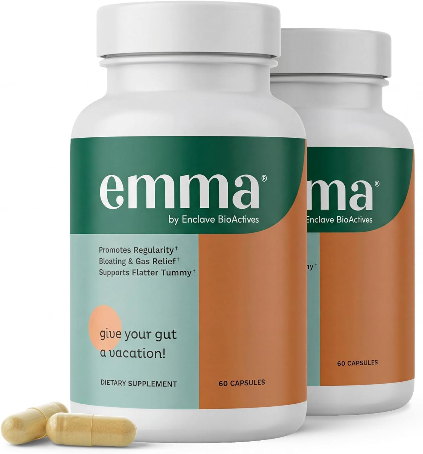 Gut Health Supplement with Berberine & Resveratrol – Bloating & Gas Relief