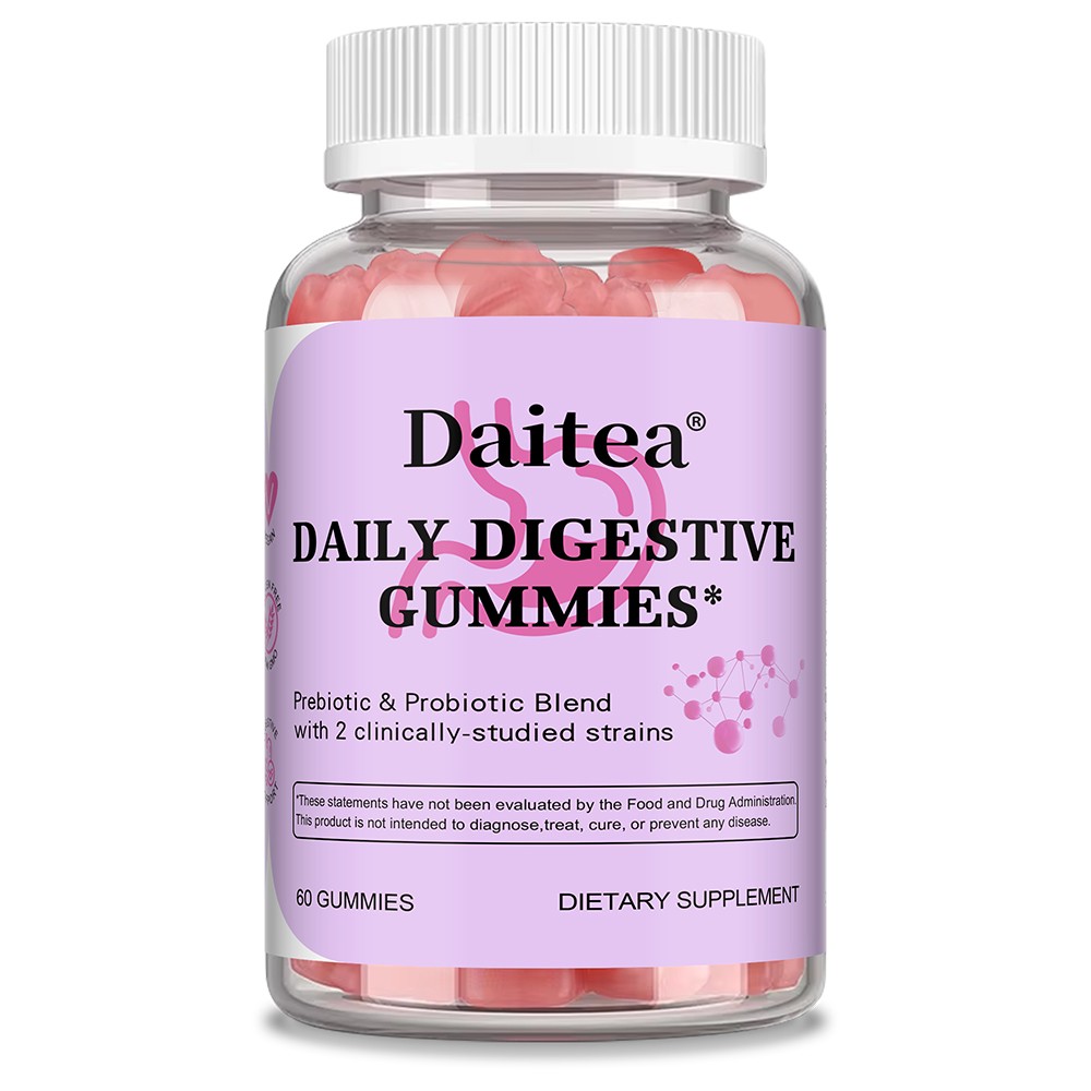 Prebiotic & Probiotic Blend for Digestive Health – Daily for Women & Men Gummy