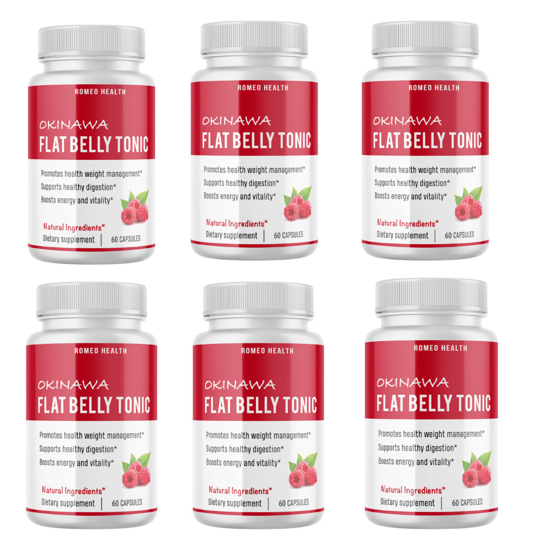 (6 Pack) Okinawa – Flat Belly Tonic Dietary Supplement 60 Capsules