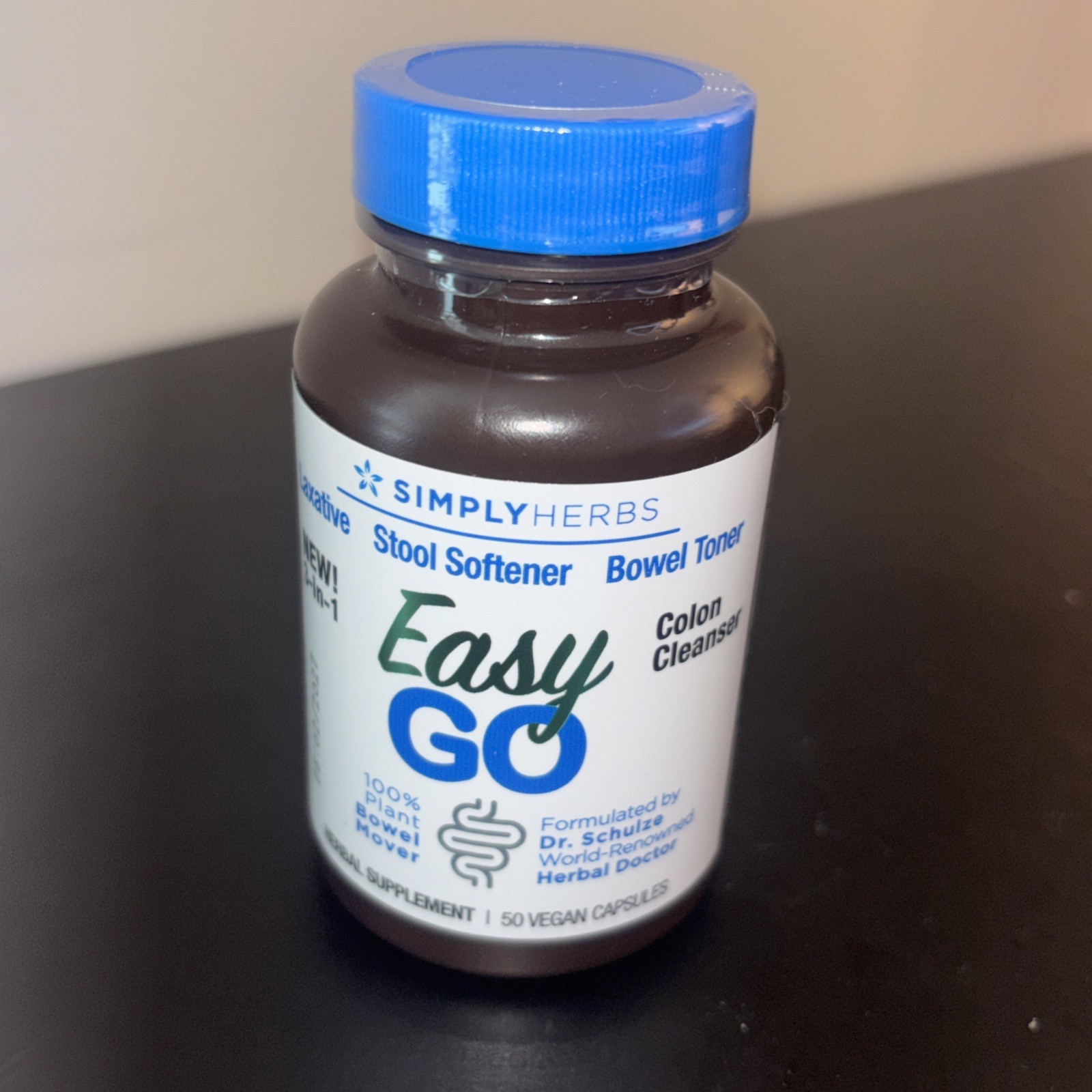 Simply Herbs Easy Go Bowel Mover – Colon Support – 50 Count