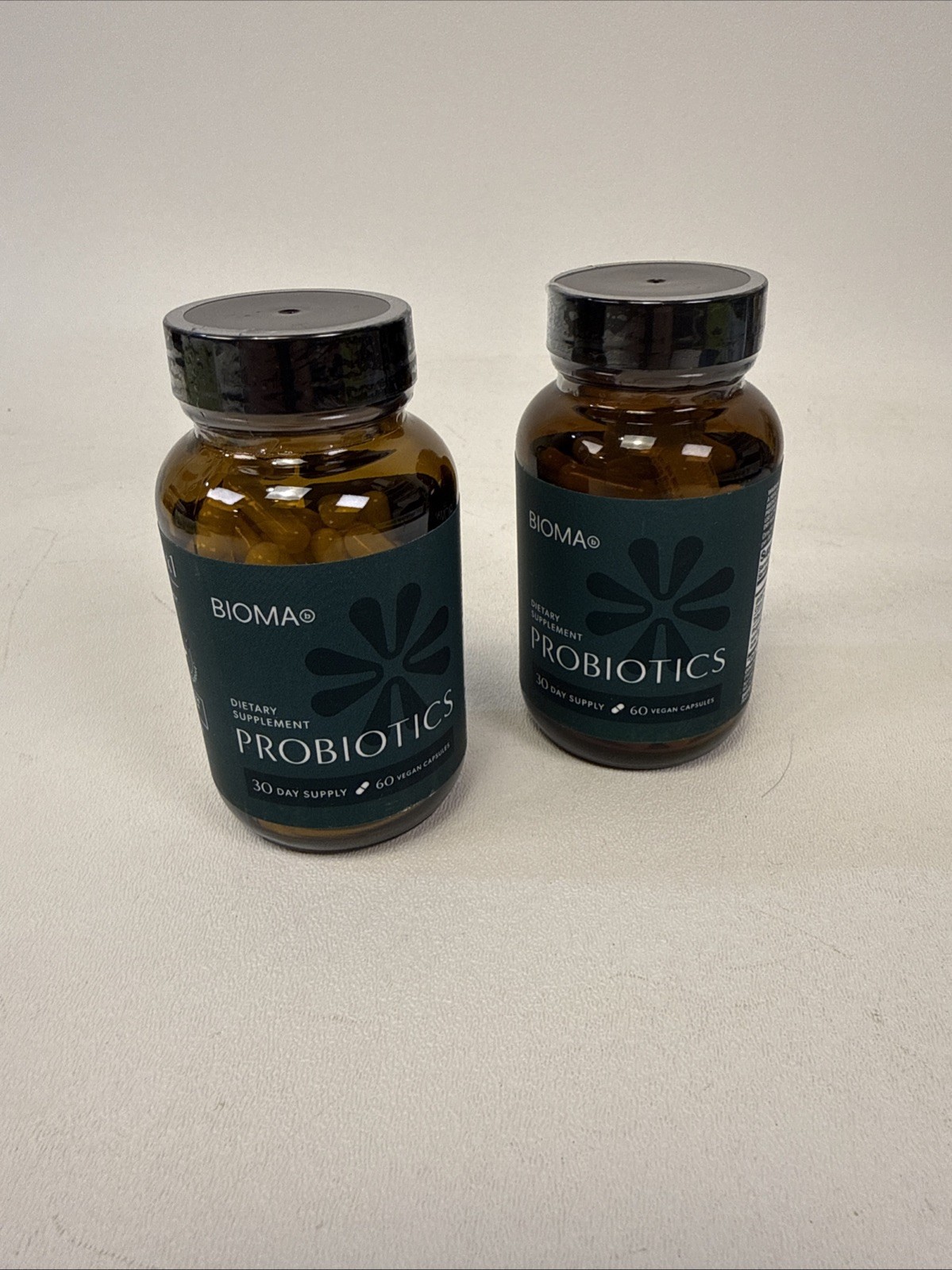 Bioma Probiotics Dietary Supplement for Digestive & Gut Health 120 Caps 08/27