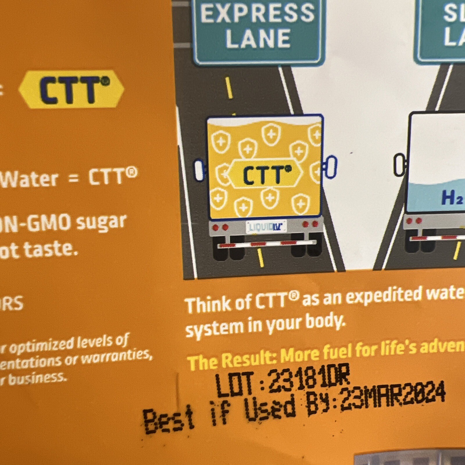 Liquid I.V. Hydration Multiplier + Immune Support 14 Easy Open Packs Tangerine