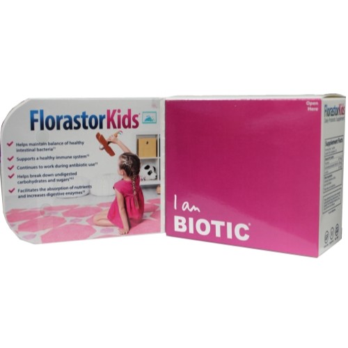 Biocodex Florastor Kids Probiotic Dietary Supplement Packets 20 Count Each