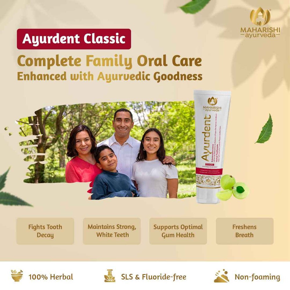 Ayurdent Family Pack| Complete Oral Care & Healthy Teeth Support Bundle Pack Set