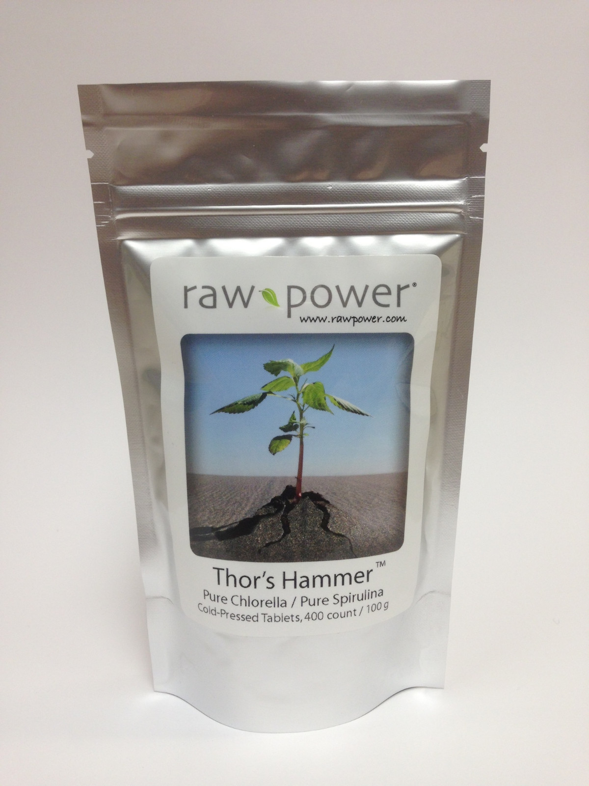 Thor’s Hammer (400 tablets pure chlorella / spirulina mix, cold-pressed, 100g)