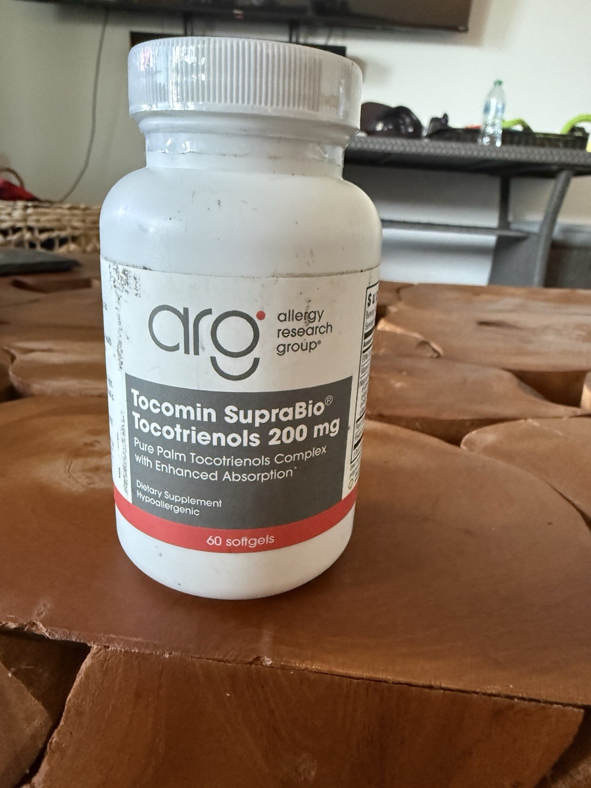 ARG | Allergy Research Group Tocomin SupraBio Tocotrienols 200mg – 60 Softgels