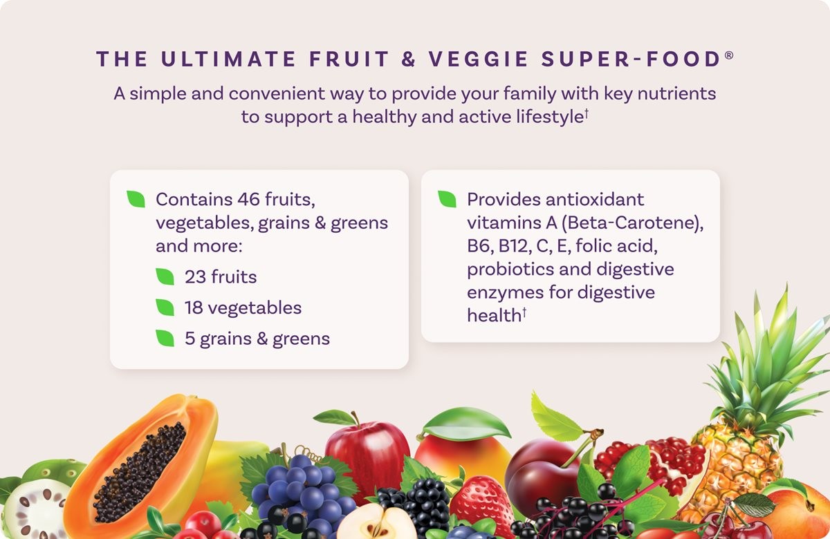 Natrol Juicefestiv Daily Fruit & Veggie, Certified Organic, 240 Capsules
