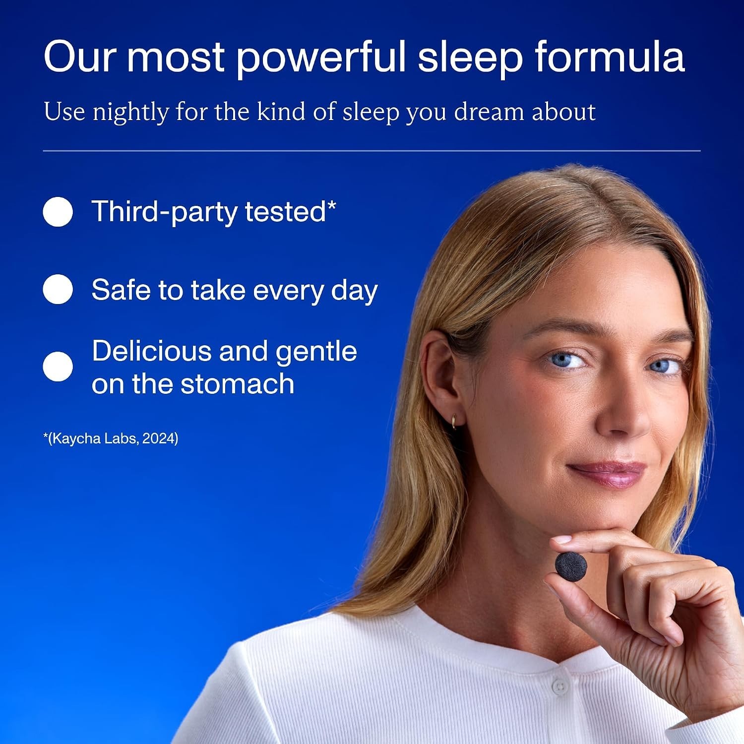 Melatonin Sleep Gummies Adults 30 Ct Sour Blue Raspberry Sleep Aid