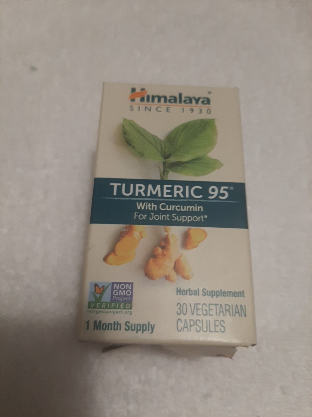 Himalaya Turmeric 95 Supplement with Curcumin/Curcuminoids 30 Caps